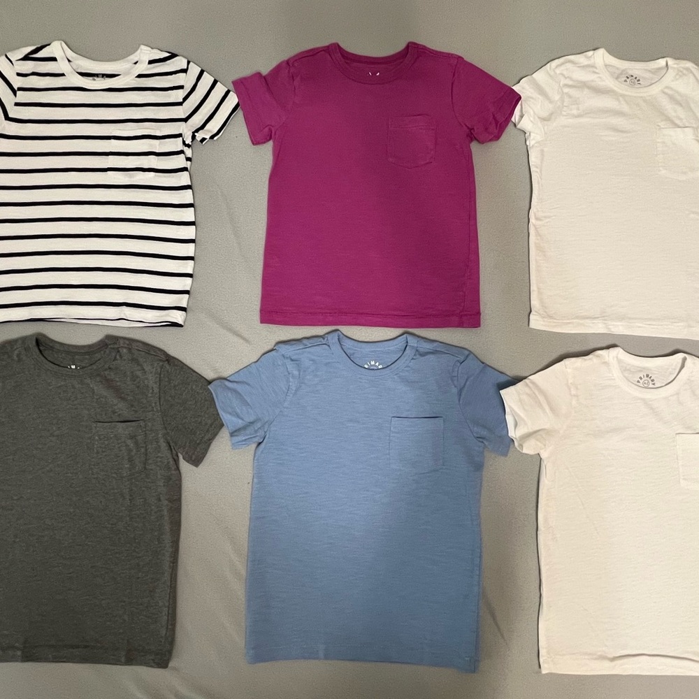 Primary Short Sleeve Tees - toddler size 4-5